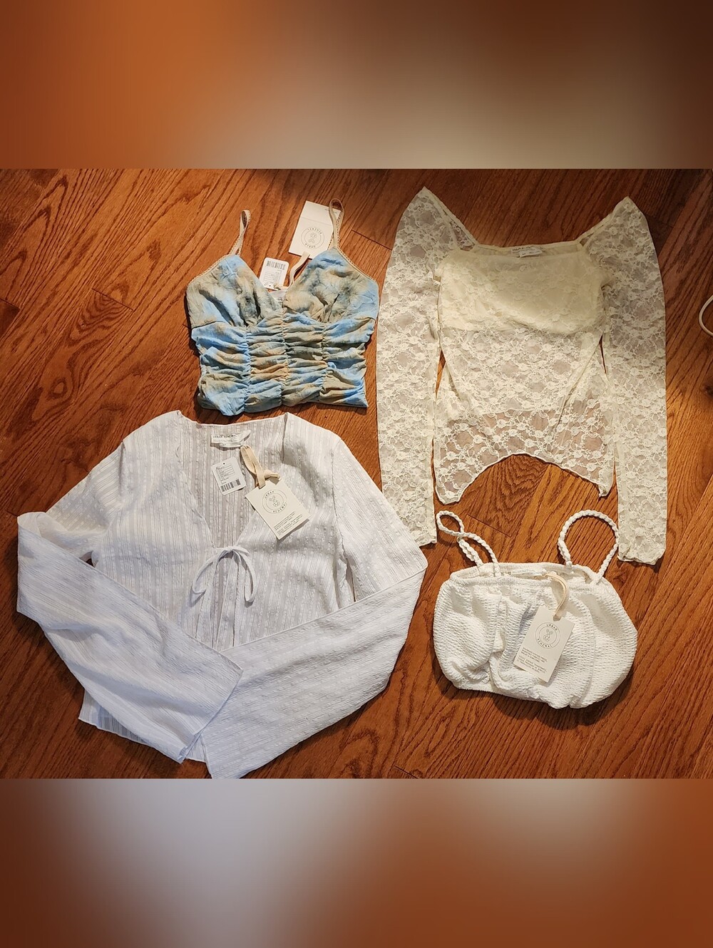 Urban Renewal Bundle Of Four Tops, Size Small
